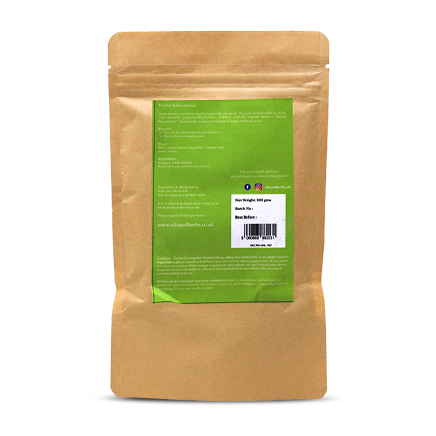 Clean Organic Amla Powder for Hair and Skin