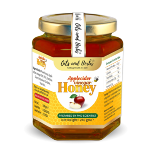 Natural Apple Vinegar Cider Honey