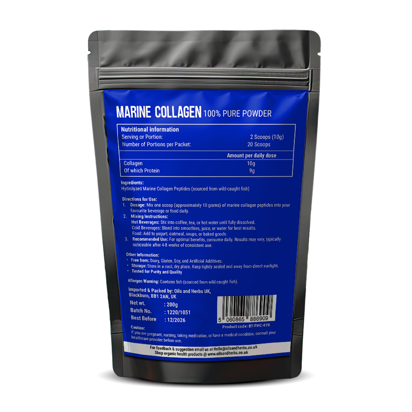 100% Pure Marine Collagen Powder