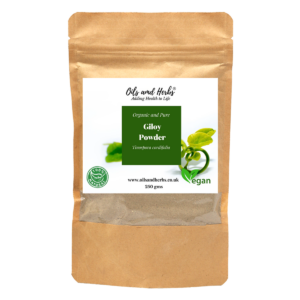 Clean Organic Giloy Powder - Tinospora cordifolia -100% Pure and Natural