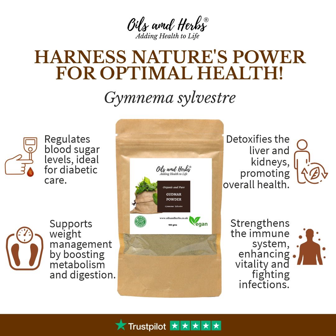 Organic Gudmar Powder - Sugar destroyer - Gymnema Sylvestre - 100% Pure, Clean and Natural - Image 3