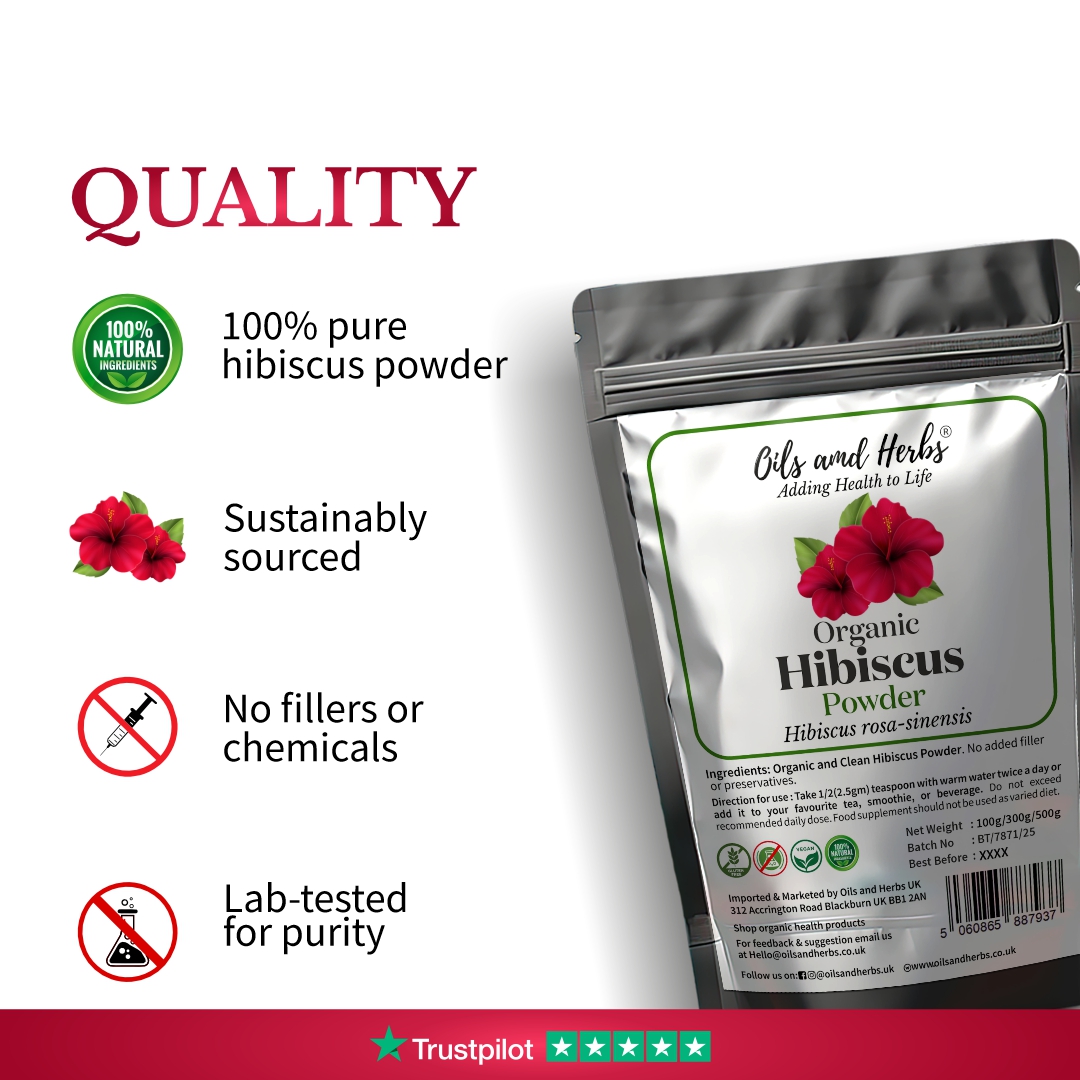HIBISCUS POWDER QUALITY