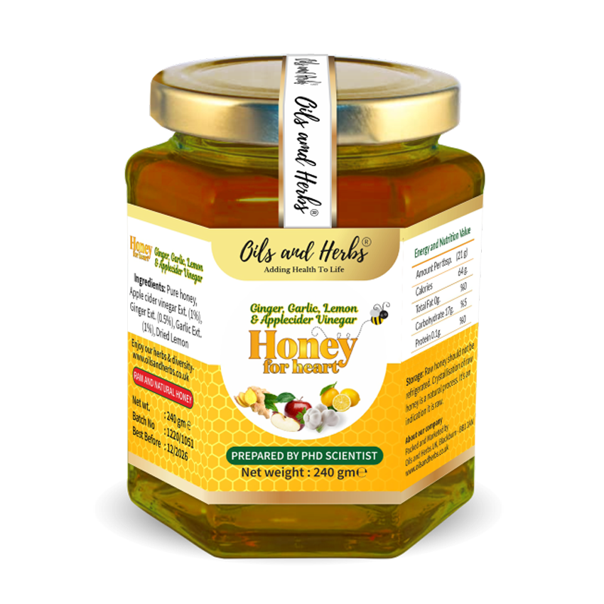 Raw Mixed Honey for Heart Care Support