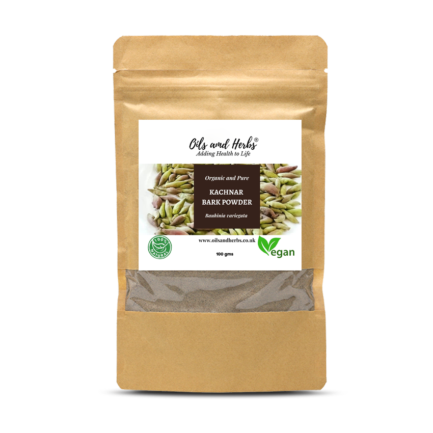 Organic Kachnar Bark Powder - Orchid Tree - 100% Pure, Clean and Natural