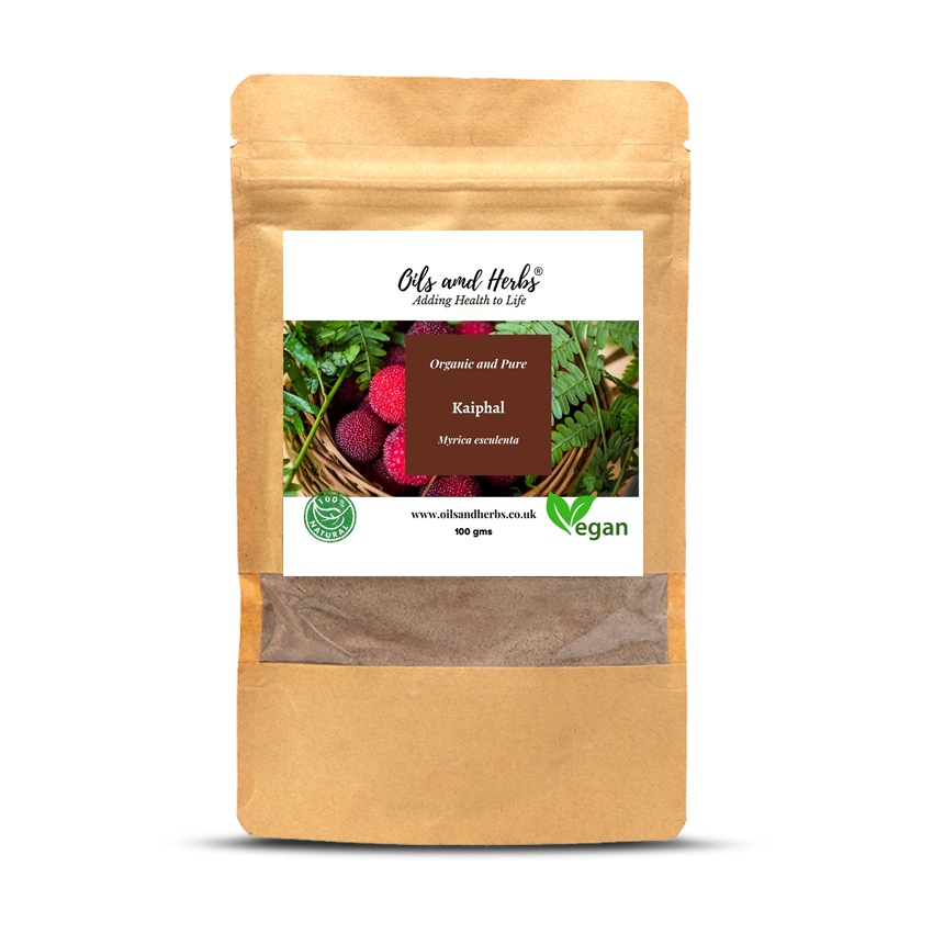 Clean Organic Kaiphal Powder - Myrica Esculenta -100% Pure and Natural