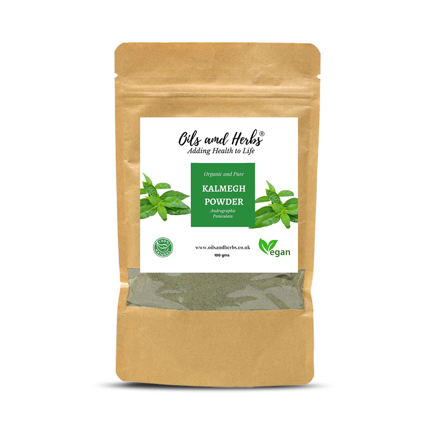 Organic Kalmegh Powder - Green chiretta 100% Pure, Clean and Natural