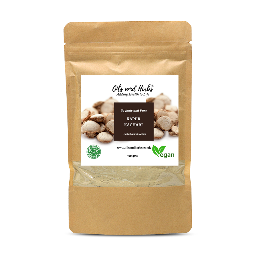 Organic Kapur Kachari- Hedychium Spicatum - 100% Pure, Clean and Natural