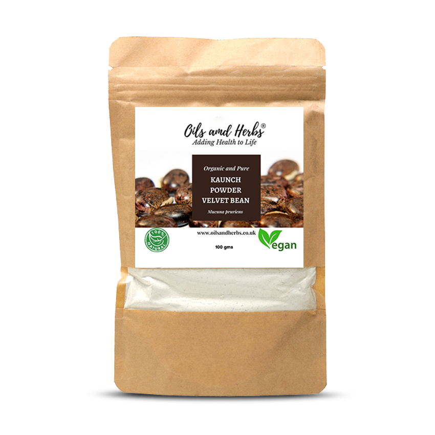 Organic Kaunch Powder- Velvet Bean - 100% Pure, Clean and Natural