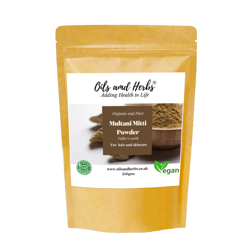 Clean Organic Multani Mitti Powder - Fuller’s earth -100% Pure and Natural