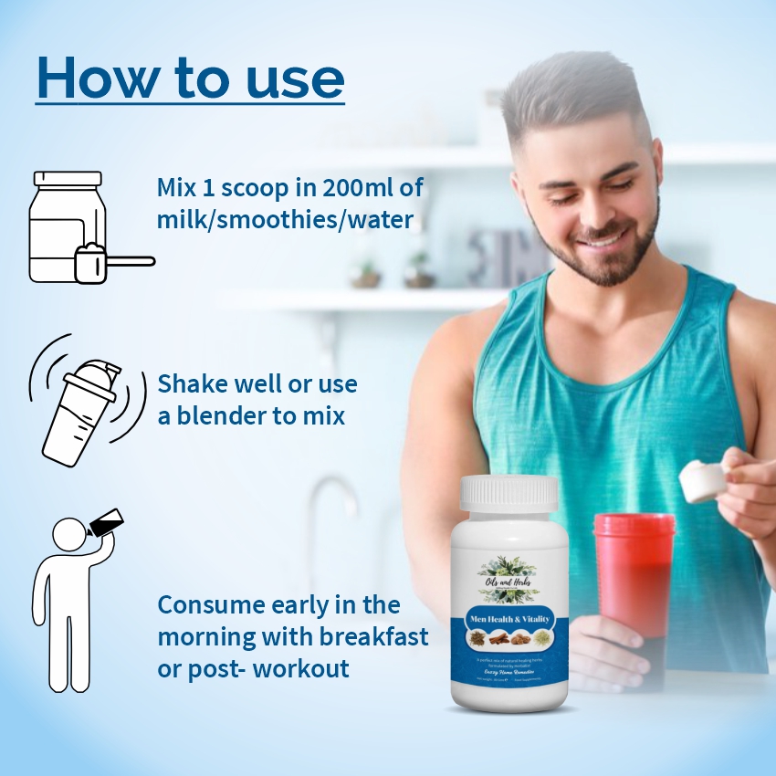 Men Power Herbs for boosting vigour