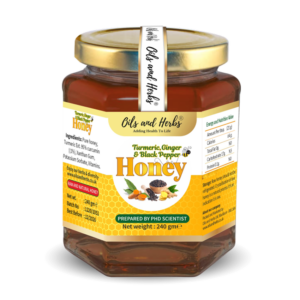 Mixed Turmeric Ginger Honey Black Pepper