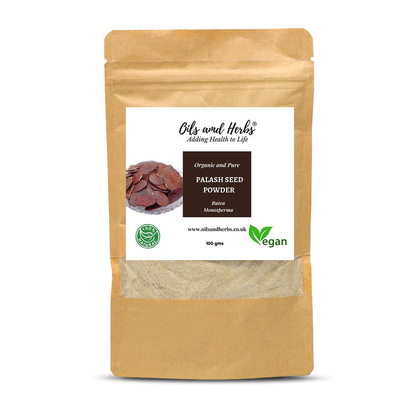 Organic Palash Seed Powder- Butea Monosperma -100% Pure, Clean and Natural