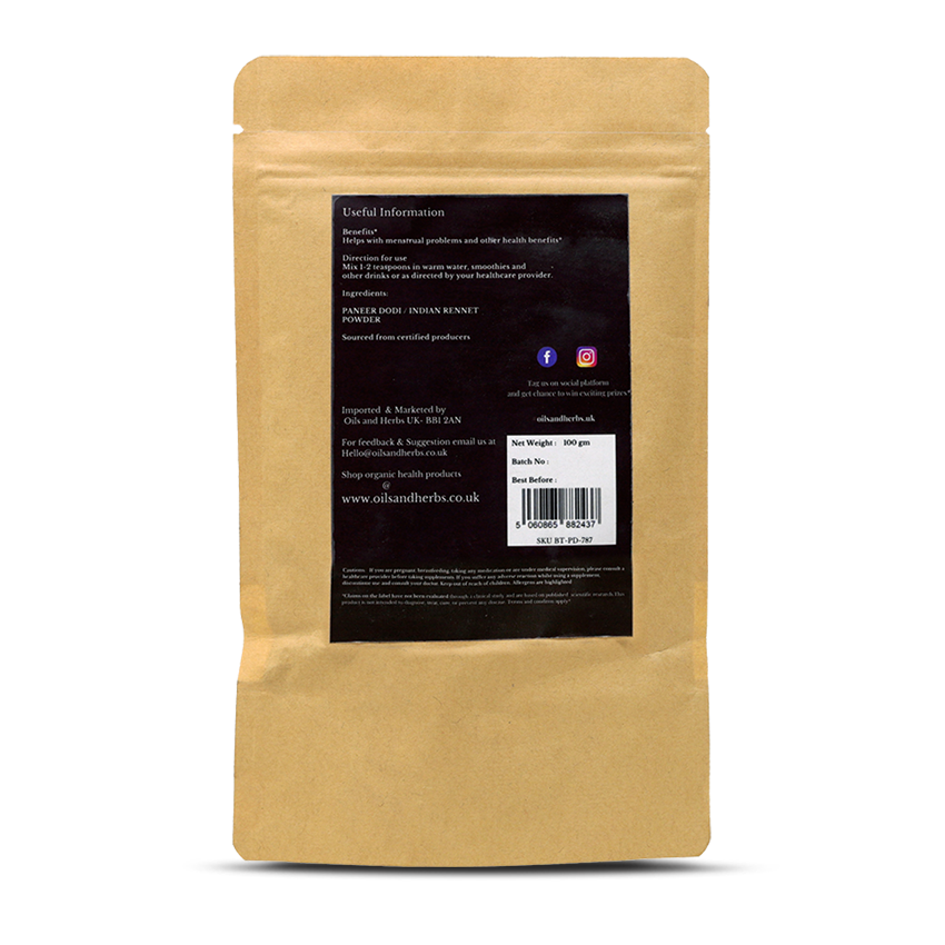 Organic Paneer Dodi - Withania Coagulans - 100% Pure, Clean and Natural