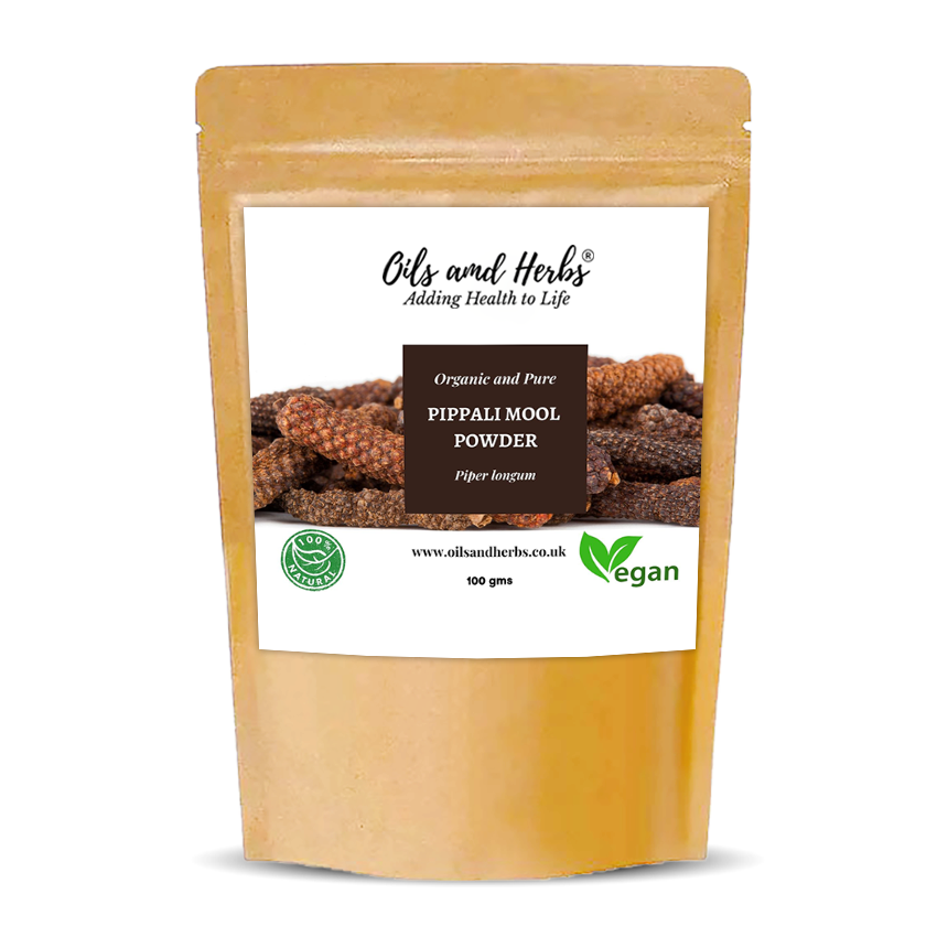Organic Pippali Mool Powder- Piper Longum -100% Pure, Clean and Natural