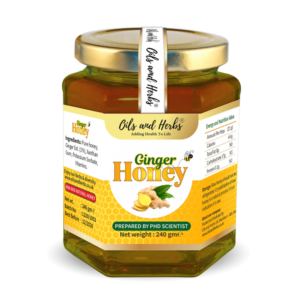 Raw Ginger Honey for Digestion