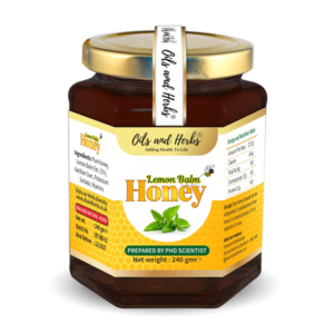 Raw Lemon Balm Honey