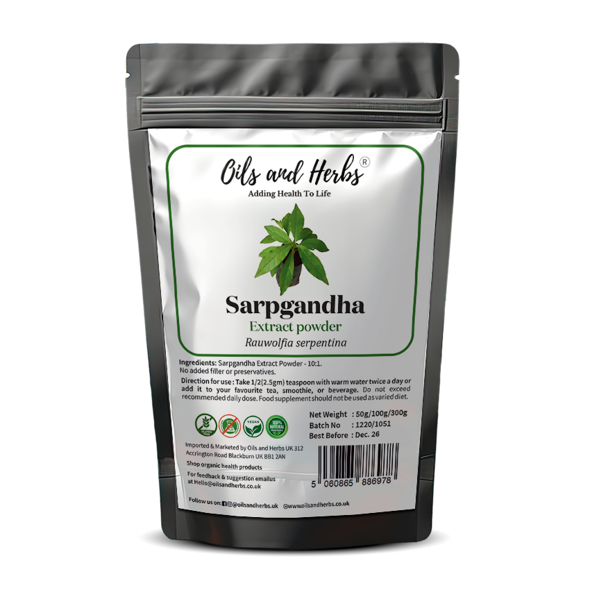 Sarpagandha Extract Powder 10:1 (Rauwolfia serpentina)