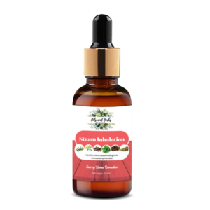 Steam Inhalation Essential Oil blend - Quick Action