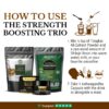 STRENGTH BOOSTING TRIO_HOW TO USE