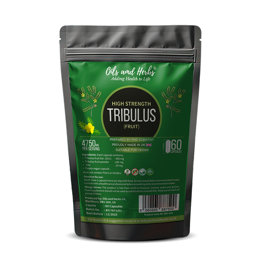 High Strength Tribulus Extract Capsule - 4750mg