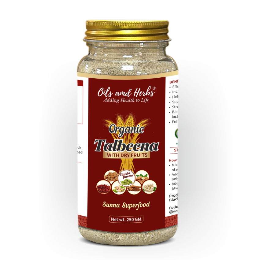 Organic Talbeenah (Barley) Powder with Dry Fruits