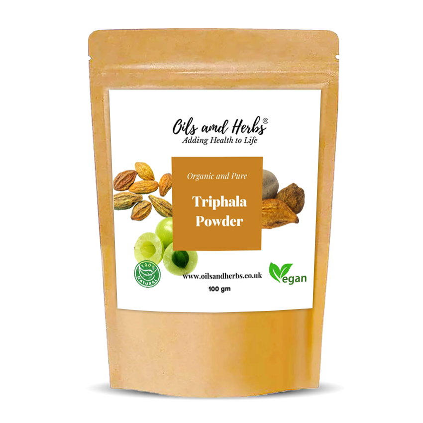 Organic Triphala Powder for Digestion and Detox