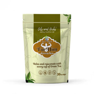 For him green tea frnt