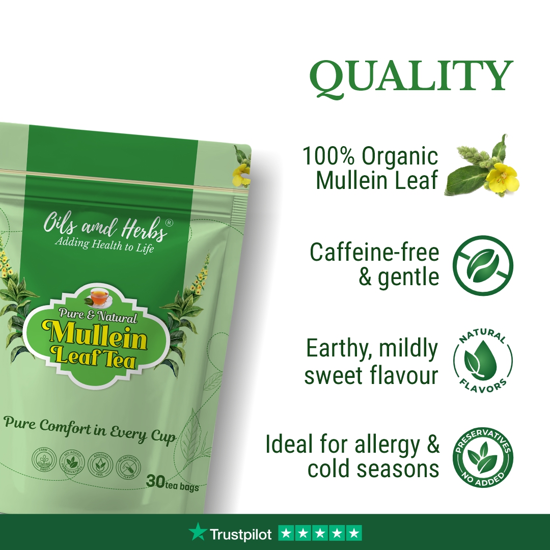 Organic Mullein Tea – Pure & Natural Herbal Infusion - Image 6