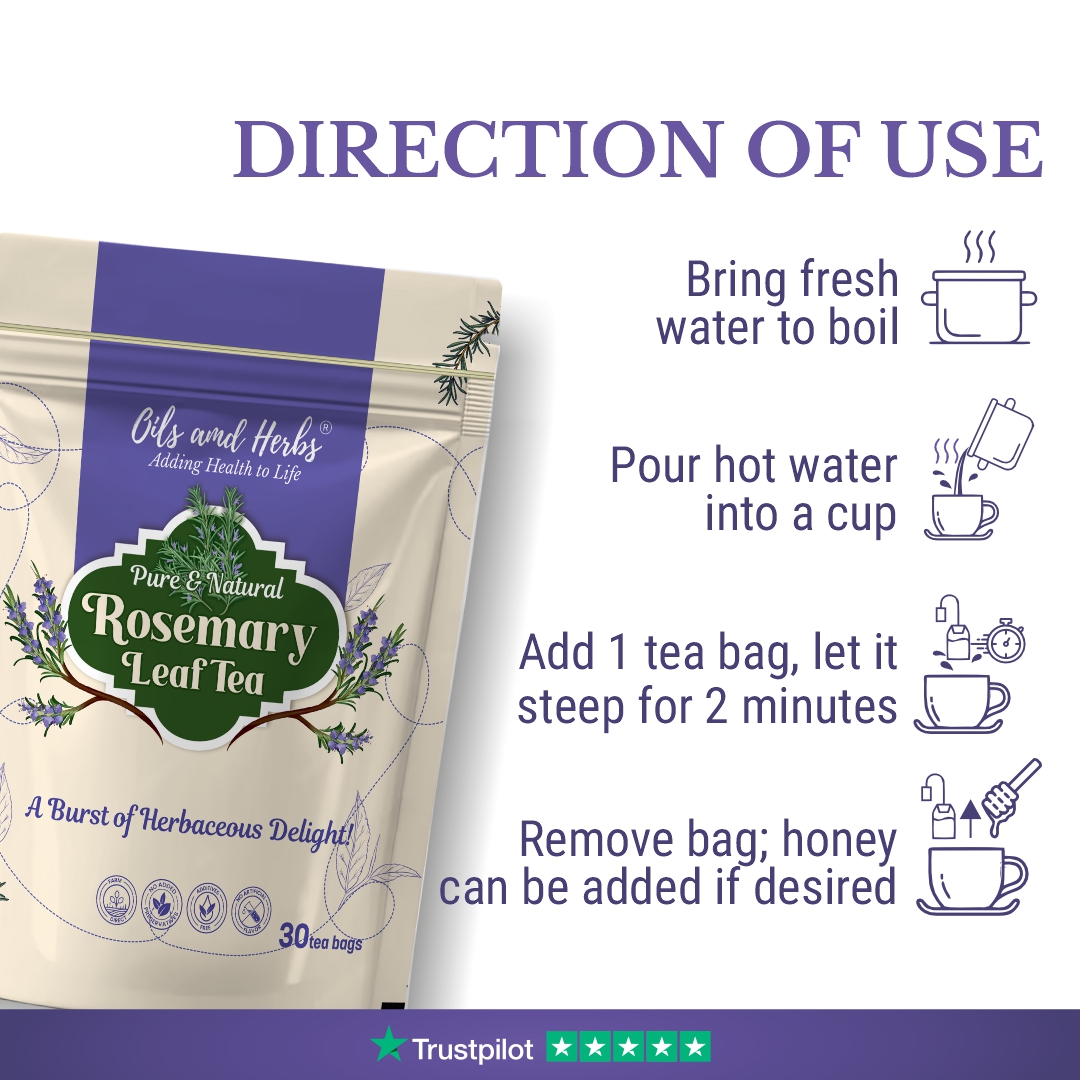 Organic Rosemary Leaf Tea - Image 5