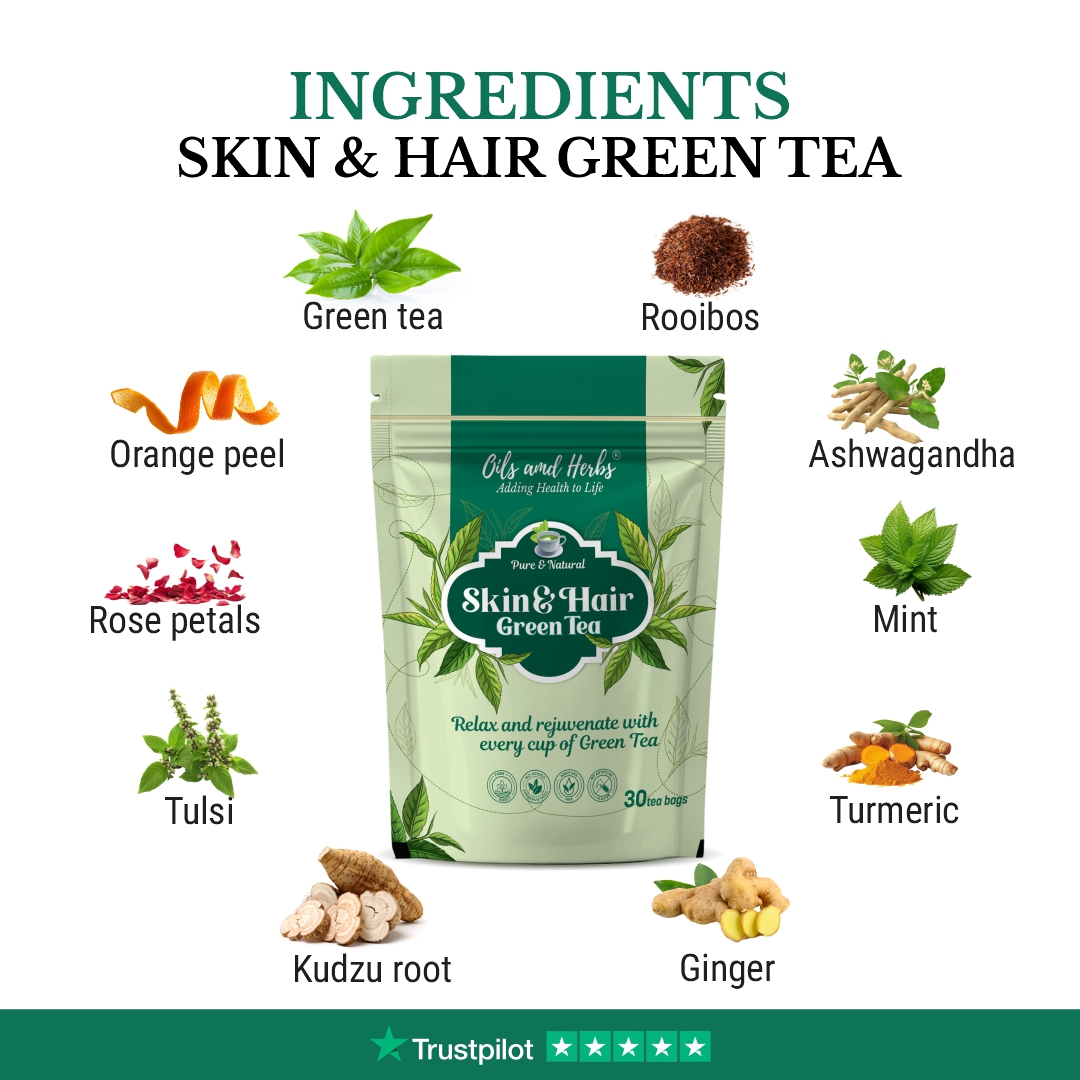 SKIN & HAIR GREEN T_ingredient