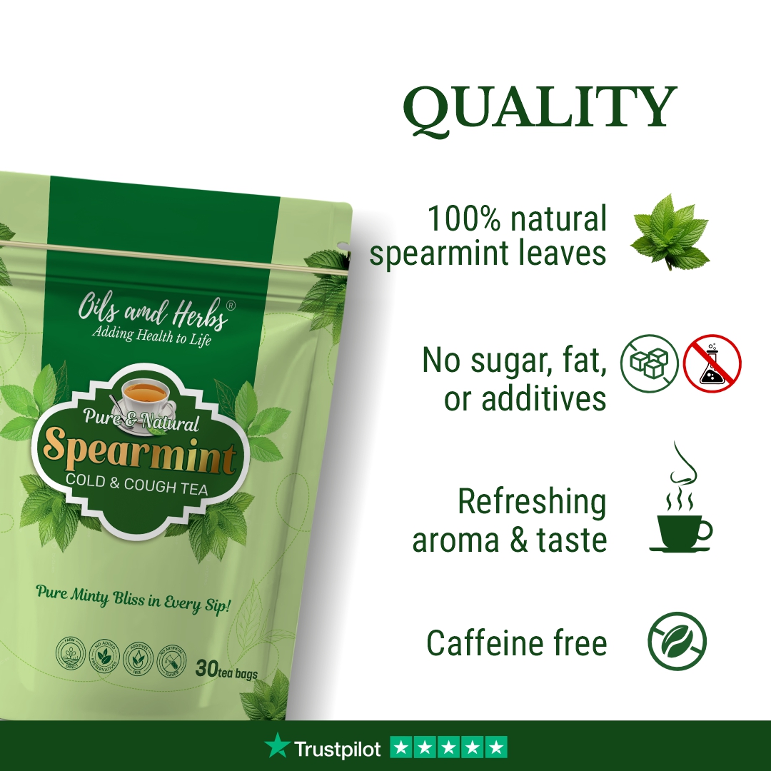 Natural Spearmint Leaf Tea - Image 4