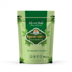 Spearmint leaf tea