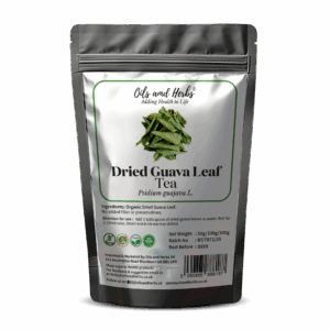 Dried Guava Leaf tea MOCKUP